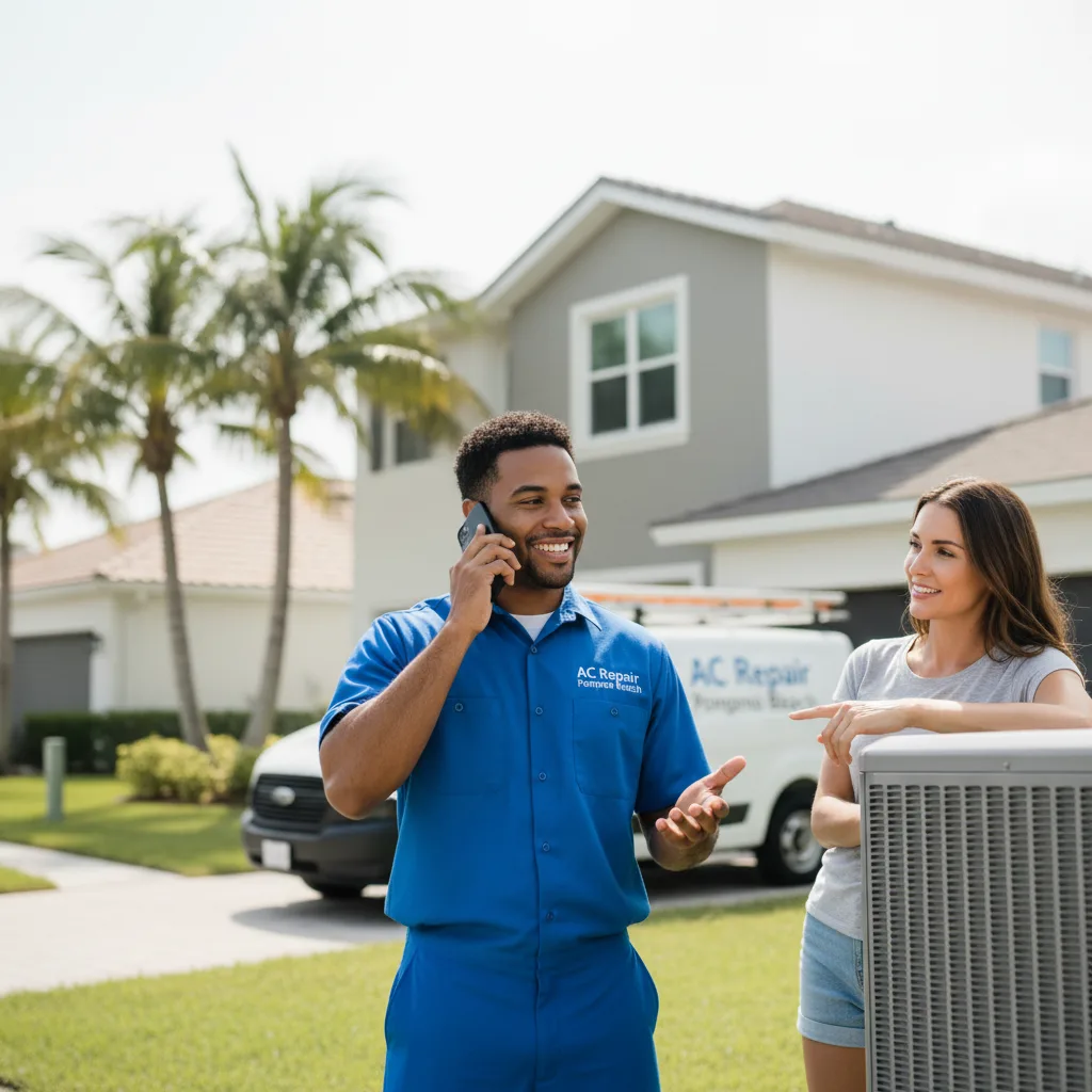 AC Repair Pompano Beach customer support in Cressona